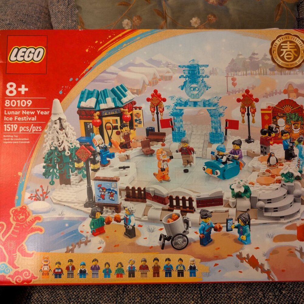 LEGO Chinese Traditional Festivals Lunar New Year Ice Festival 80109 - New Facto